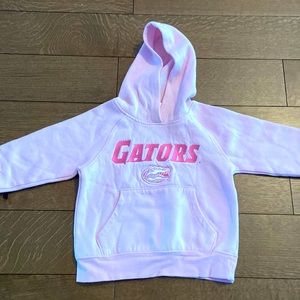 Girls size 4 pink Florida Gators Hoodie